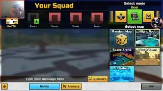 Me & leafer Skull9 Play Pixel Gun 3D Duel