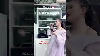 Ca sĩ Dạ Lan test loa Cyboris