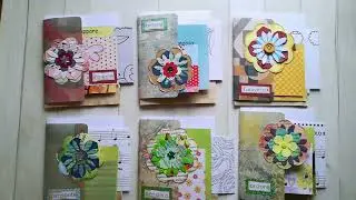 9 Pretty Scrappy Staggered Booklets for Junk Journals