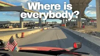 Trucking Alone on the Highway | Oklahoma to Dallas