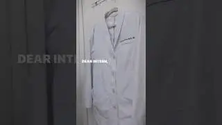 P.S. That long white coat? Looks GOOD on you. 😍 #doctorintraining #blackdoctor #residencylife