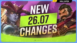 ALL NEW CHANGES for PATCH 26.07 - League of Legends