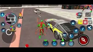 Season 25 SPIDER ROPE HERO GAME PLAY IN CITY | GAMEPLAY ANDROID IOS | MISISION CRIMINAL 25