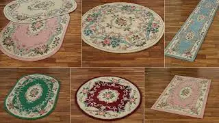 Serena Aubusson II Exclusive Wool Area & Accent Rugs