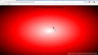 css3 tutorial - css gradient background - radial gradient css