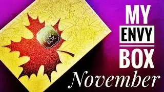 My Envy Box November 2017 | Discount code | Unboxing & Review | *Giveaway open*