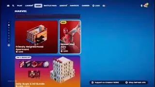 New Spider-Man zero and Mary Jane skins item shop 9-20-24  #fortnite