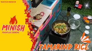 Tamarind Rice #trending #food #india #asmr #cooking #viralvideo #trend #trendingvideo #mini #cute