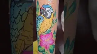 Люблю выполнять особые заказы ❤️ #facepaint #facepainter #facepainting #entertainment #parrot #ar...