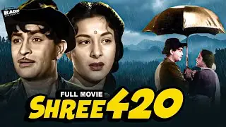 Shree 420 (1955) | Raj Kapoor, Nargis Dutt | Superhit Bollywood Classic Comedy Film | HD Hindi Movie