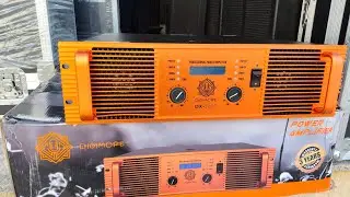 MT 1601 DIGIMORE power amplifier unboxing ।। live sound solution sardarshahar..3 years full warranty