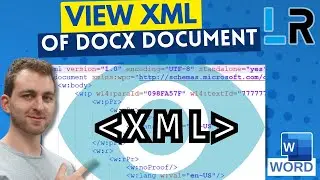 Как просмотреть XML-документ DOCX ✅ 1 МИНУТА