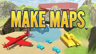 Ravenfield Easy Map Making Tutorial | Beginner Level Building Guide Complete (MAKE MAPS)