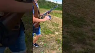 #shorts Ready steady shoot 💥🔫 #shooting #shotgun #gun #ludzashootingcenter #coconut #hobby #sports