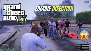 GRAND THEFT AUTO V: FRANKLIN VS ZOMBIE APOCALYPSE 🧟&zwj;♀️ | CAN FRANKLIN SURVIVE?