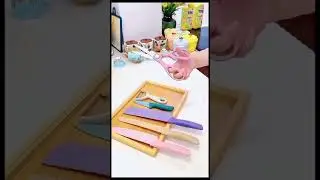 Pisau dapur ini bikin masak jadi semangat!#Kitchen #Unboxing #DapurEstetik #YouTubeShorts #AlatDapur