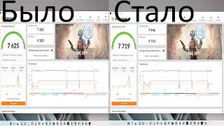 Сравниваю в 3D Mark обновления Windows 11 последнее обновление 22000.258 и 22000.194