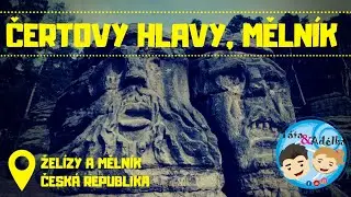 ▪️VÝLET - Čertovy hlavy, Želízy | soutok Vltavy s Labem, Mělník [ Táta & Adélka ]
