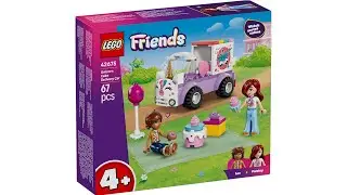 LEGO 42675 Instructions | Friends | Unicorn Cake Delivery Car | General