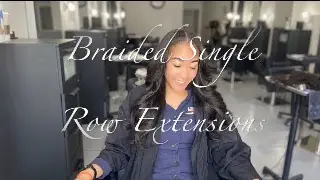 Braided SINGLE ROW EXTENSIONS