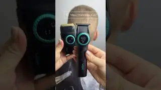 Набір VGR V-377/977 в роботі #vgr #barbershop #barber #shaver #тример #шейвер