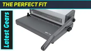 YWBL-WH Binding Machine: Best 30-Hole Coil Binder for A4, A5, Letter Paper