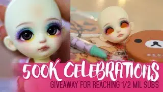 Празднование 500к Часть2 - Розыгрыш LatiDol с желтой Suji головой BJD