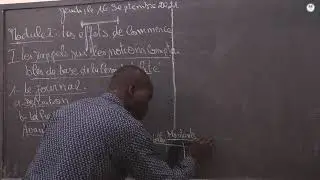 Cours - Terminale science économie - Comptabilité : les effets de commerce /Mr.SIDIBE