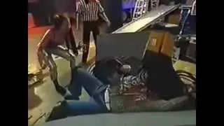 WCW Starrcade 2000 - HARDCORE MATCH Terry Funk VS Crowbar 1/2