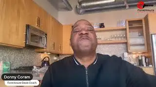 Live Q&A with Donny Coram - The Foreclosure Deals Coach