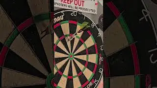 Can I hit a 180 in 1 throw? #darts  #180 #harrowsdarts