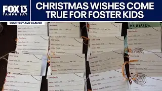 Social media brings Christmas wishes to foster kids