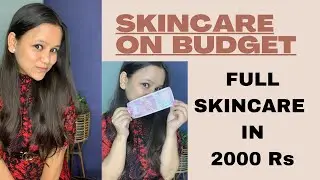 skincare on a budget (2000rs) #skincareonbuget #affordableskincare #skincare