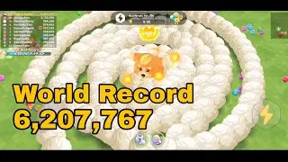 Sweet Crossing || World Record || snake.io || WormsZone