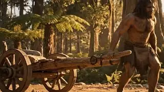 Realistic life of early man | #ai #history #earlyman 