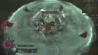 Diablo IV Druid Bulwark Nightmare Dungeon T100 completed at lvl 96. Easy. Gears showed
