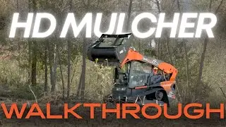 Обзор мульчеров Skid Steer HD | Навесное оборудование Skid Pro