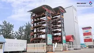 Jiuroad 20 Sedans Carousel Car Parking TUV Certified Rotary Parking System, Rotary Parking, Parking