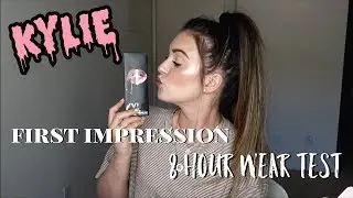 KYLIE LIP KIT / FIRST IMPRESSION / 8 HOUR WEAR TEST