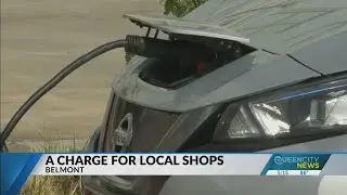 An EV boost for local shops in Belmont