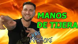 😎 MANOS DE TIJERA 🟢 Omega 🎤 MAS KARAOKE #cuarteto