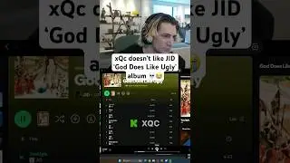 xQc reacts to JID 'God Does Like Ugly' ALBUM 😭 #xqc #jid #rap