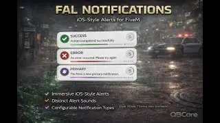 QBCore ISO Style Notifications
