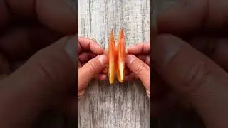 Easy Tomato Butterfly #shorts #learntocook #knifeskills