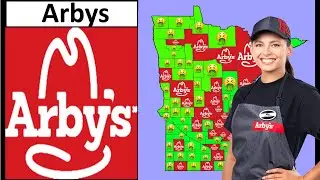 Arby's locations by Minnesota county! Support or oppose?