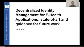 De-centralized Identity Management for Virtualized Healthcare