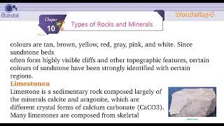 Wondering science 5 chapter 10 Types of Rocks and Minerals