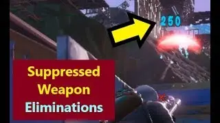 Suppressed Weapon Eliminations | Fortnite season 9 Week 7 Challenges | NEW Week 7 challenges