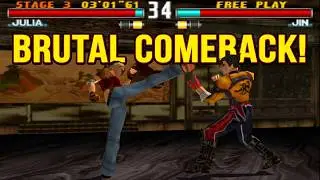 Tekken 3 Julia NO DAMAGE Run! Brutal Arcade Domination in 4K
