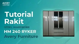 TUTORIAL RAKIT HM 240 RYKER | DRESSING CABINET AVERY FURNITURE